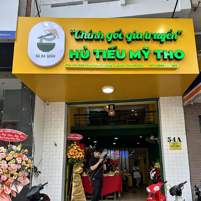 Mẫu bảng hiệu hủ tiếu