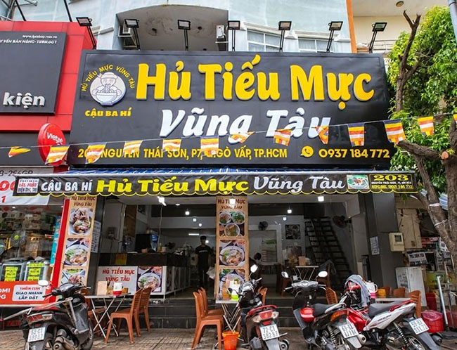 Mẫu bảng hiệu hủ tiếu