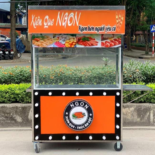 Mẫu xe thịt xiên nướng