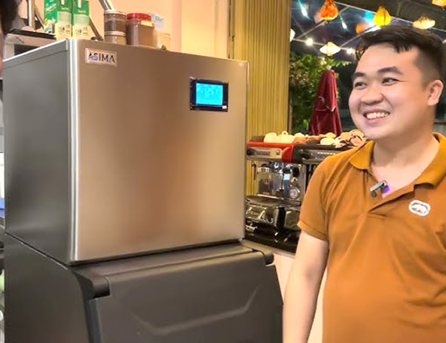 Máy làm đá Asima phù hợp với những mô hình kinh doanh