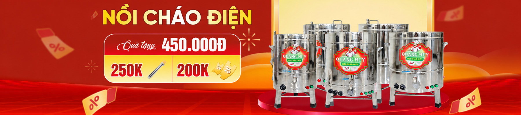 10+ Mẫu Nồi Nấu Cháo Công Nghiệp bằng điện gia công Inox 304