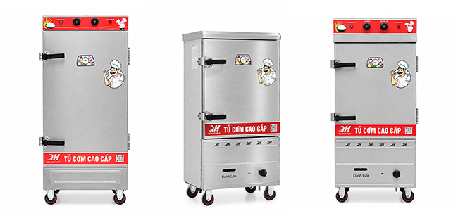 Phân loại các tủ nấu cơm công nghiệp