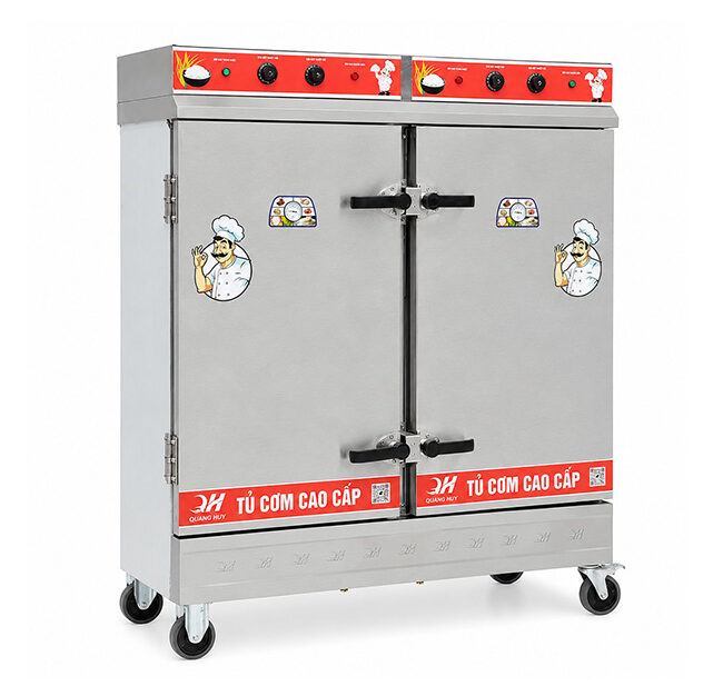 Tủ cơm công nghiệp 24 khay điện