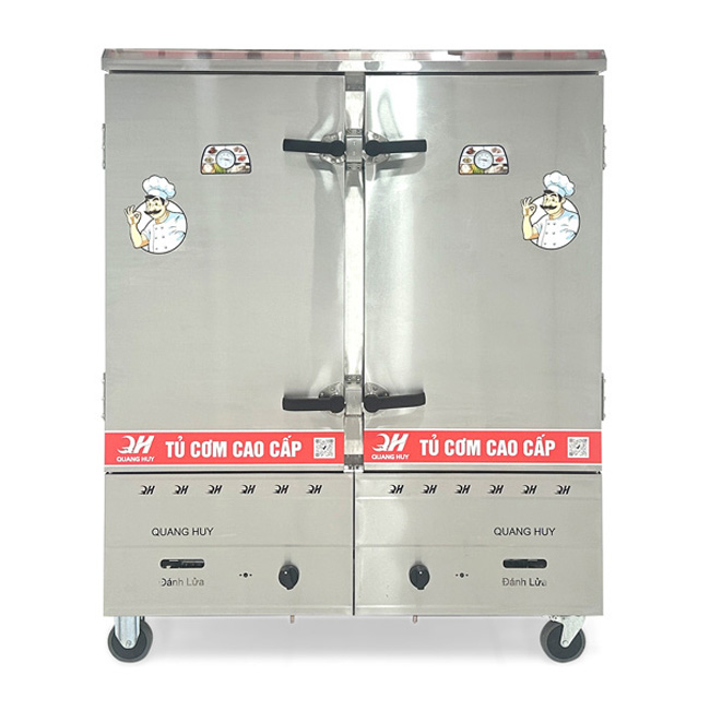Tủ cơm công nghiệp 24 khay gas TC24G-VN