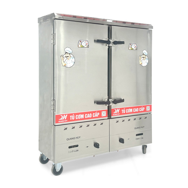 Tủ cơm công nghiệp 24 khay gas TC24G-VN