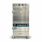 Tủ cơm công nghiệp điện 12 khay inox 304 TC12DL-SX