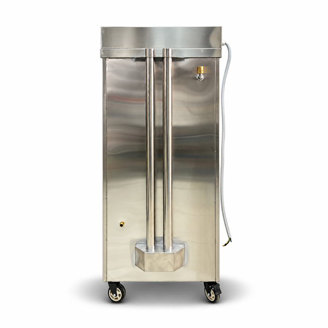 Tủ cơm công nghiệp điện gas 12 khay inox 304 TC12DGL-SX