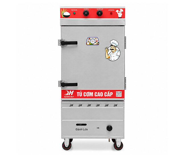 Tủ nấu cơm công nghiệp liền điều khiển