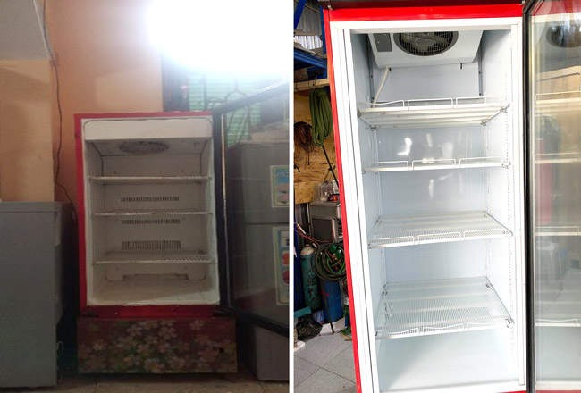 Tủ phát ra tiếng ồn lớn bất thường
