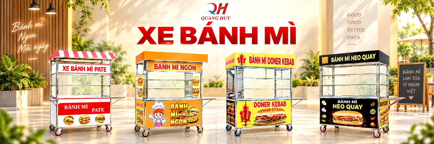 99+ Mẫu Xe Bánh Mì: Đẹp, Chính hãng, Bắt mắt, Giá rẻ nhất