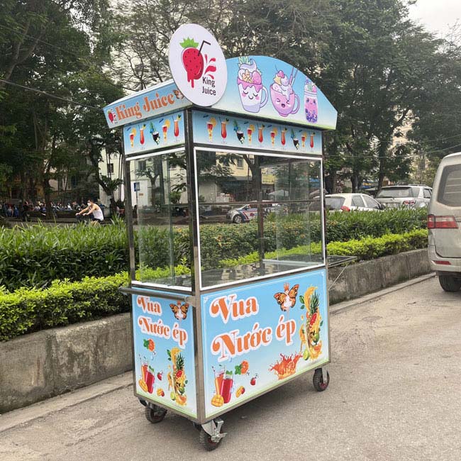 Xe nước ép Quang Huy phải