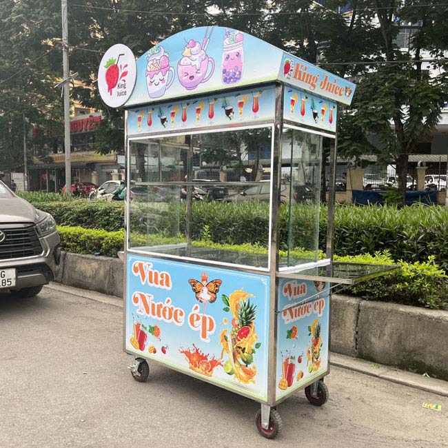 Xe nước ép Quang Huy trái